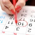 Week-by-week egg donor cycle calendar showing demand levels